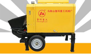 小型混凝土输送泵使用方法-买机器还是要耐用为主[辉达娱乐]