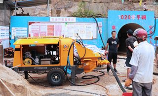 井下湿式喷浆机-提高施工效率,快捷支护工期有保障[泵泵达]